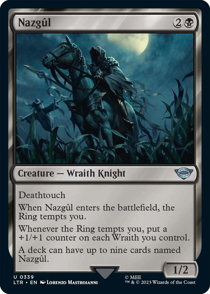 Magic: The Gathering: Nazgul (0339) - Universes Beyond: The Lord of the Rings: Tales of Middle-earth - VGMX