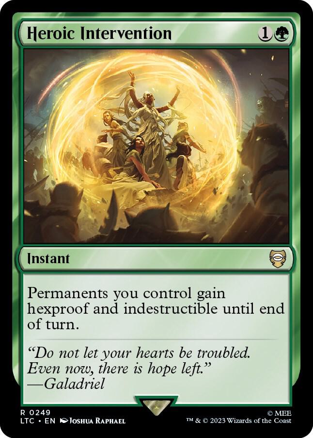 Magic: The Gathering: Heroic Intervention - Commander: The Lord of the Rings: Tales of Middle-earth - VGMX