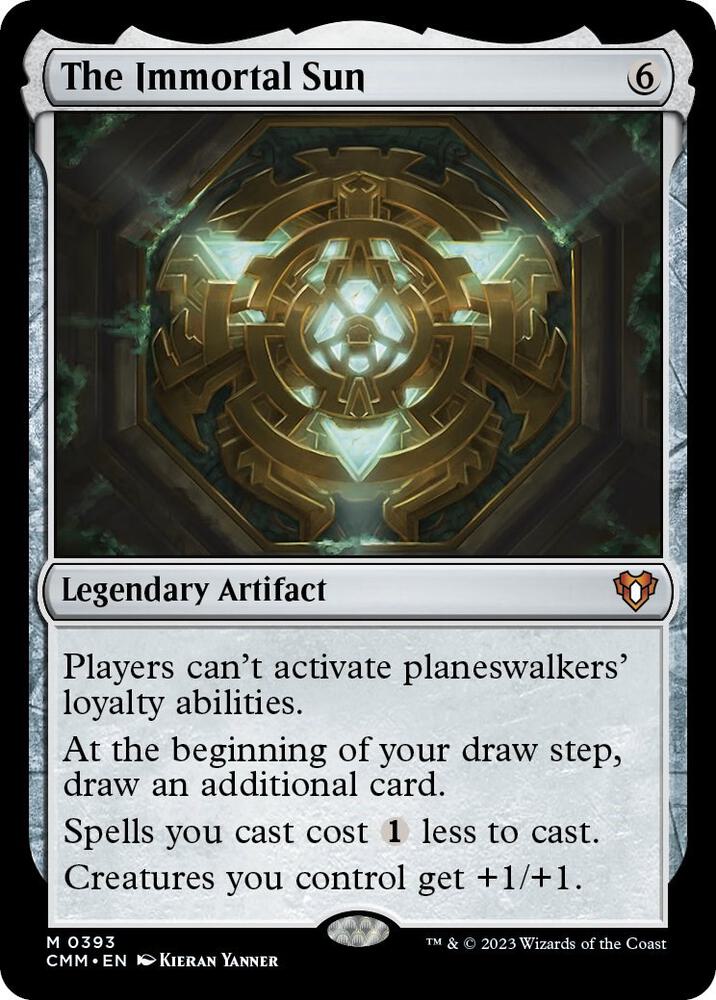 Magic: The Gathering: The Immortal Sun - Commander Masters - VGMX