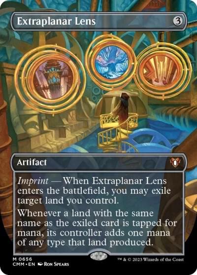 Magic: The Gathering: Extraplanar Lens (Borderless) - Commander Masters - VGMX