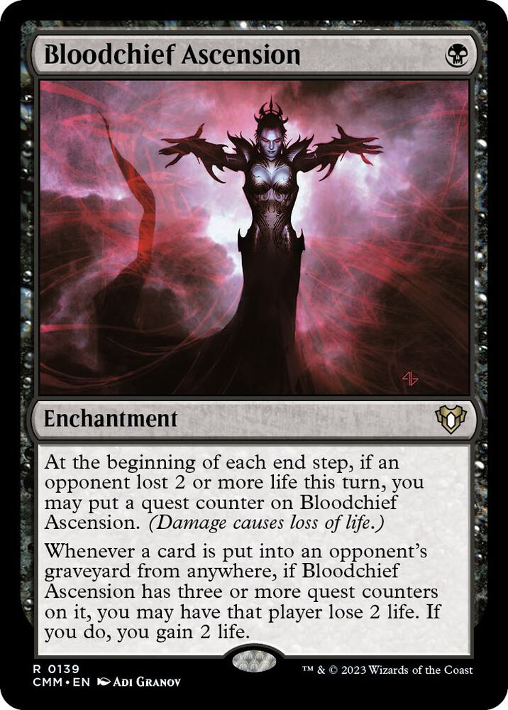 Magic: The Gathering: Bloodchief Ascension - Commander Masters - VGMX