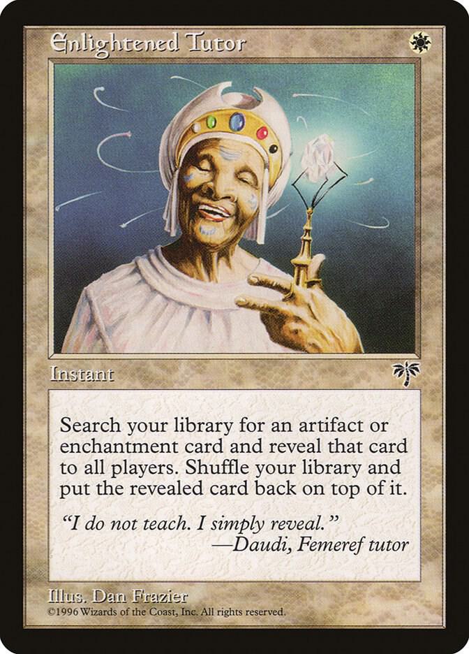 Magic: The Gathering: Enlightened Tutor - Mirage - VGMX