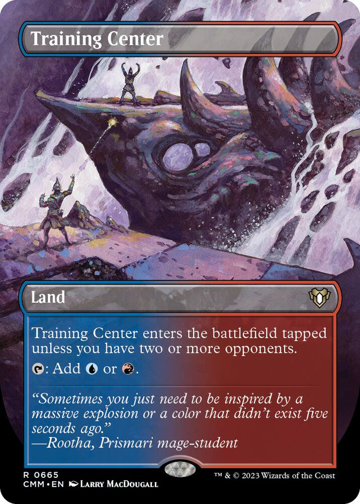 Magic The Gathering: Training Center (Borderless) - Commander Masters - VGMX