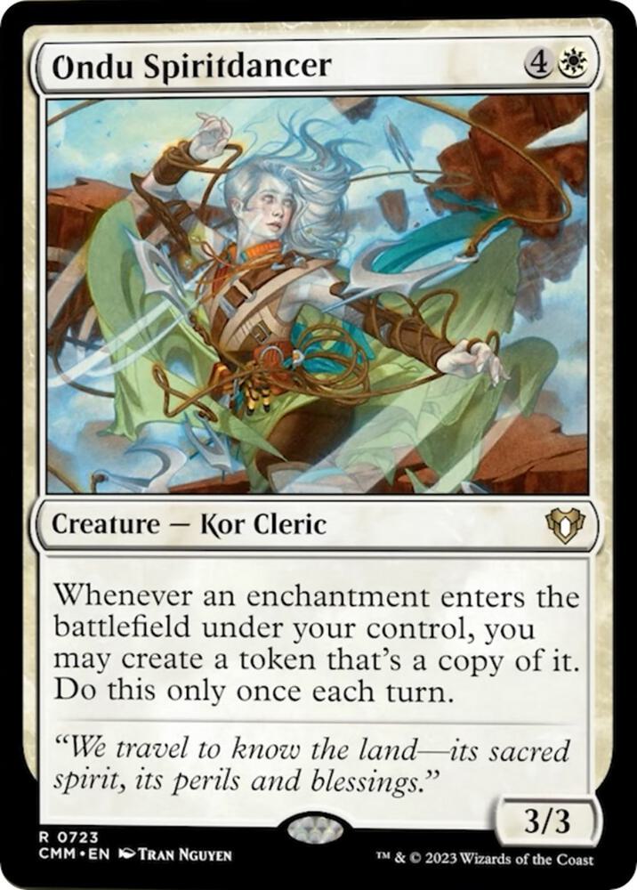 Ondu Spiritdancer - Commander Masters - VGMX