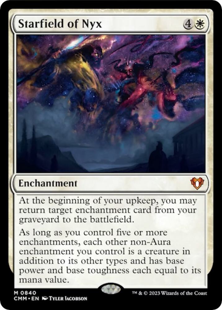 Magic: The Gathering: Starfield of Nyx - Commander Masters - VGMX