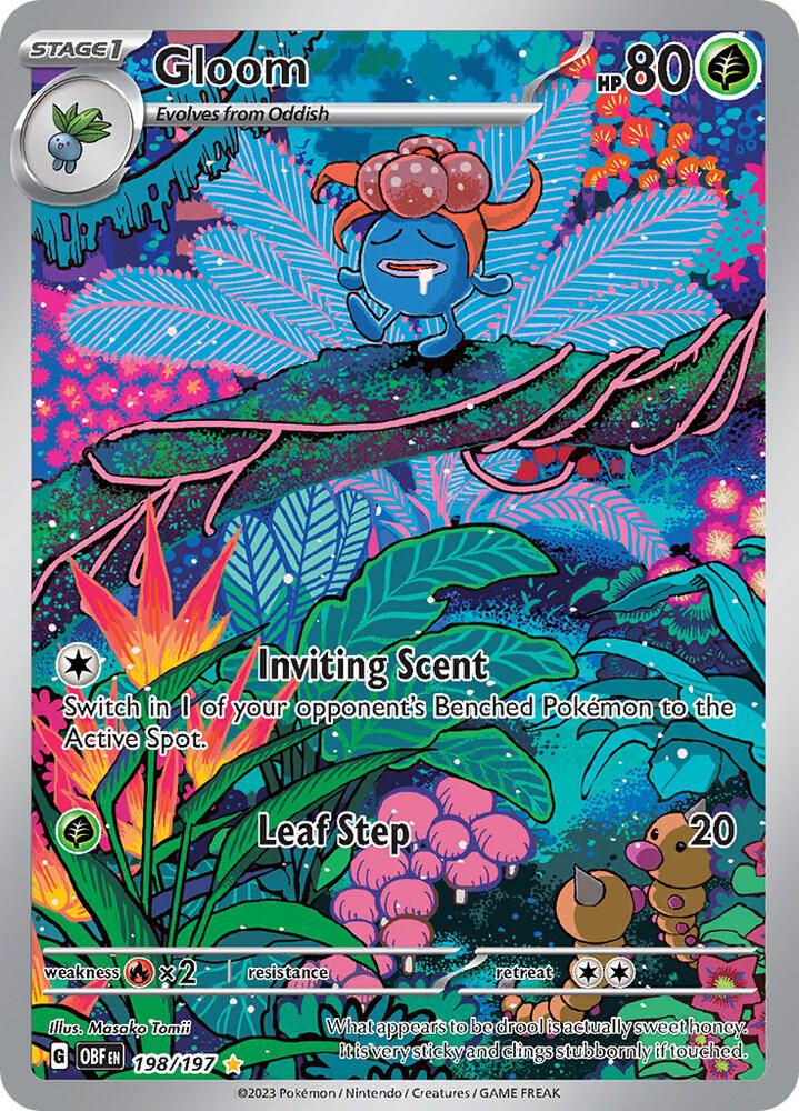 Pokemon: Gloom - 198/197 - SV03: Obsidian Flames - VGMX