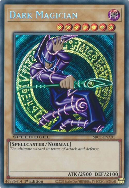 Yu-Gi-Oh!: Dark Magician (A) (Secret Rare) - Speed Duel: Streets of Battle City - VGMX