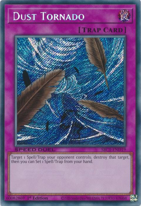 Yu-Gi-Oh!: Dust Tornado (Secret Rare) - Speed Duel: Streets of Battle City - VGMX