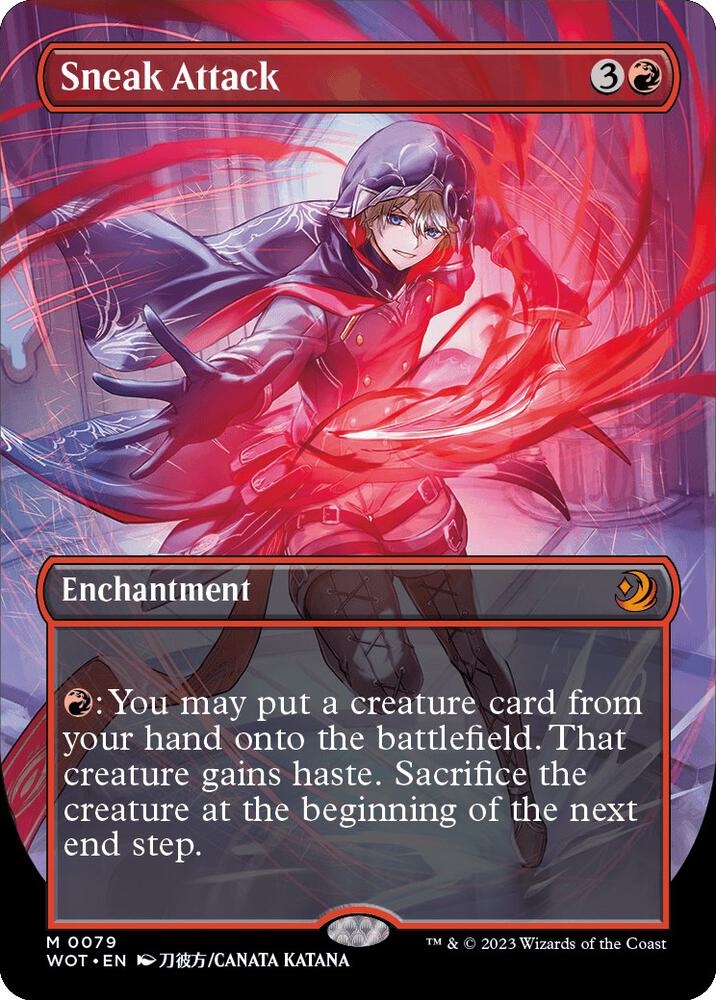 Magic: The Gathering: Sneak Attack (Anime Borderless) - Wilds of Eldraine: Enchanting Tales - VGMX