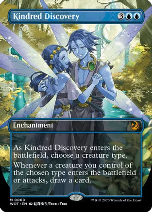 Kindred Discovery (Anime Borderless) - Wilds of Eldraine: Enchanting Tales (WOT) - Foil