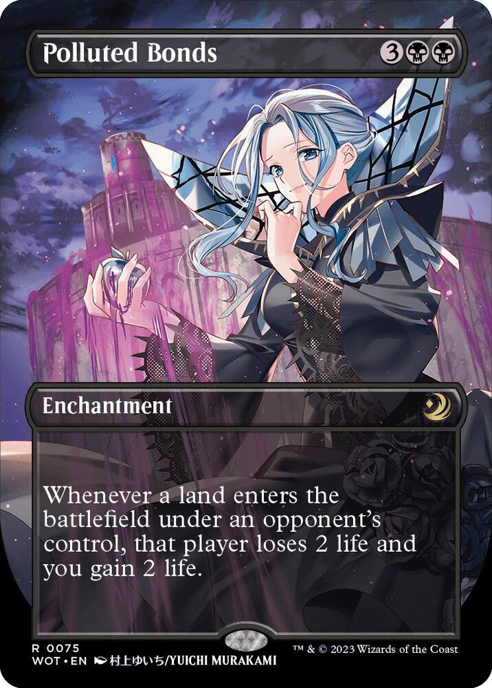 Magic: The Gathering: Polluted Bonds (Borderless) - Wilds of Eldraine: Enchanting Tales - VGMX