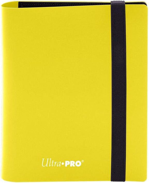 Ultra Pro Eclipse 2 Pocket Pro Binder-Lemon Yellow