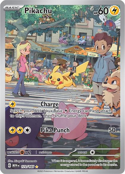 Pokemon: Pikachu 173/165 - Scarlet & Violet 151 - VGMX