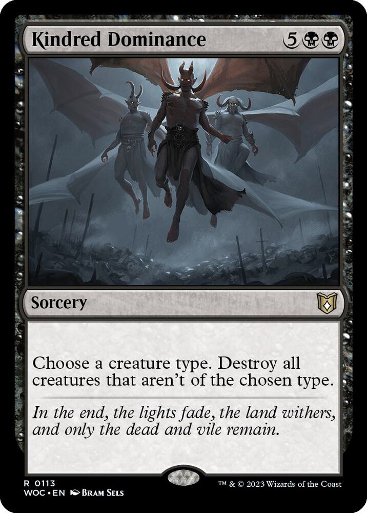 Magic: The Gathering: Kindred Dominance - Commander: Wilds of Eldraine - VGMX