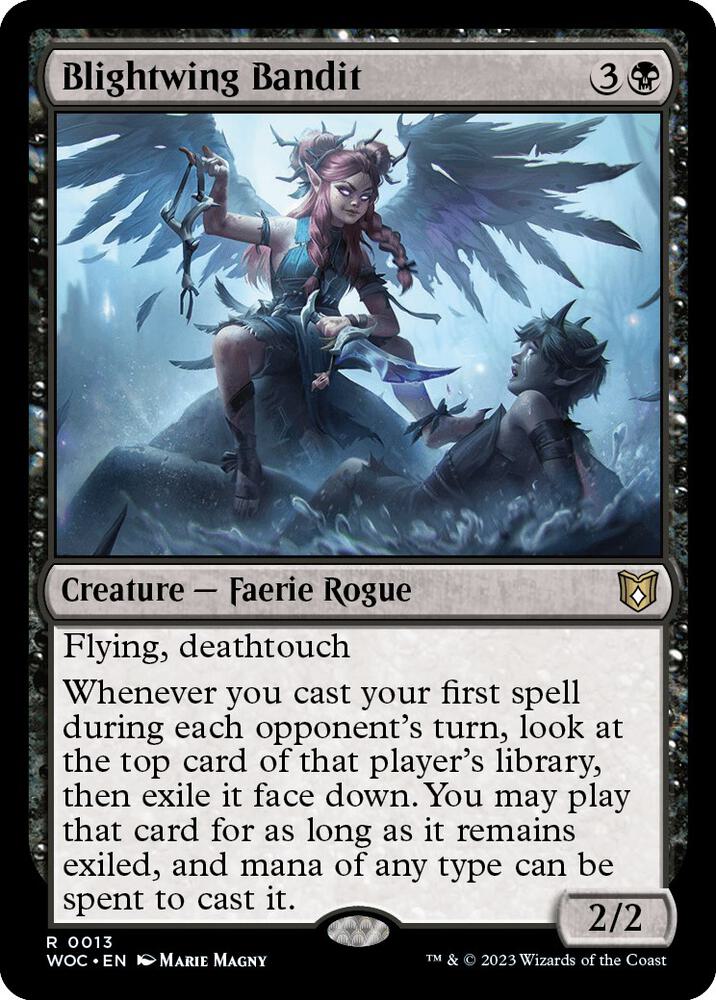Magic: The Gathering: Blightwing Bandit - Commander: Wilds of Eldraine - VGMX