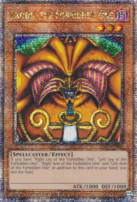 Yu-Gi-Oh!: Exodia the Forbidden One (Quarter Century Secret Rare) - 25th Anniversary Tin: Dueling Heroes - VGMX
