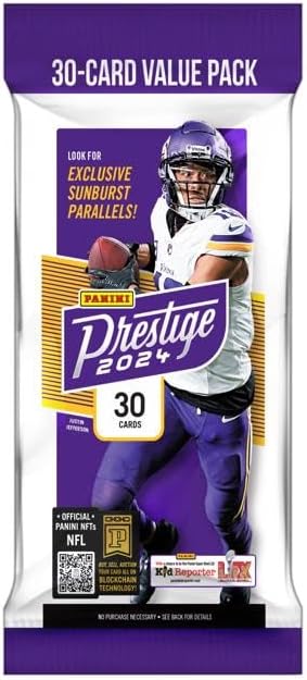 2024 Panini Prestige Football Trading Cards Fat Pack