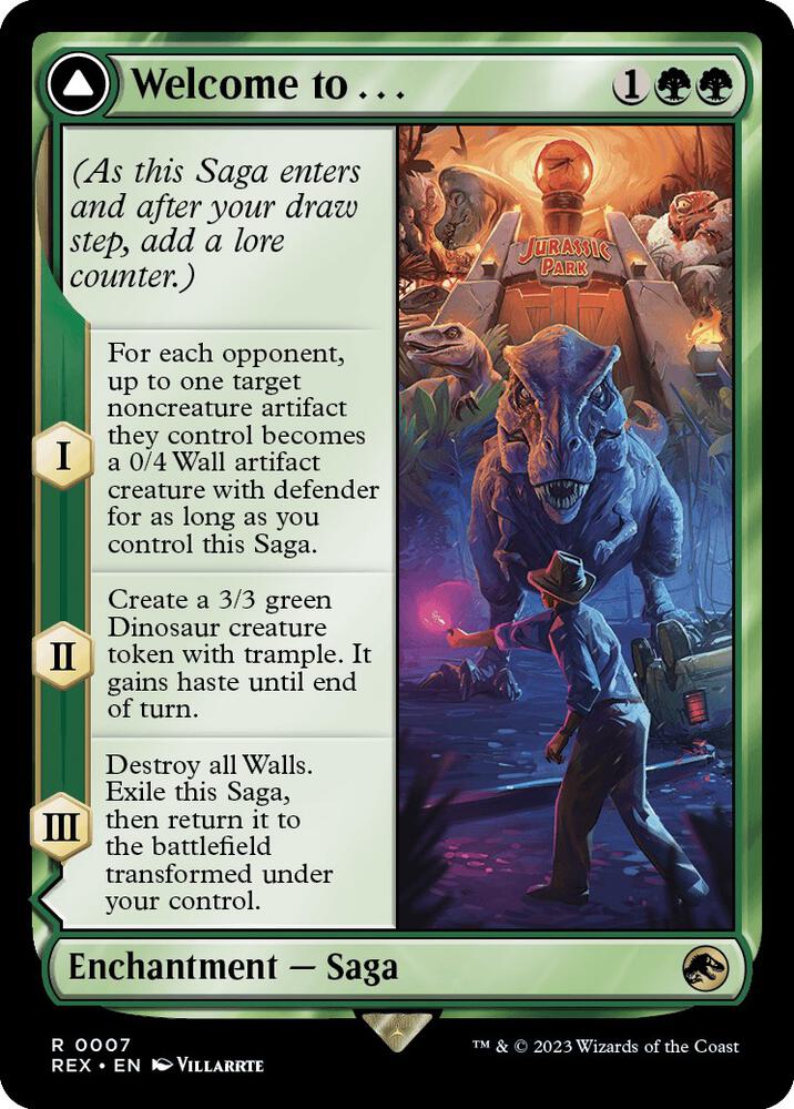 Magic: The Gathering: Welcome to . . . - Universes Beyond: Jurassic World Collection - VGMX