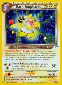 Dark Ampharos - Neo Destiny