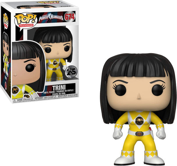 Funko Pop Television Power Rangers #674 Trini Yellow Ranger Vinyl Figure