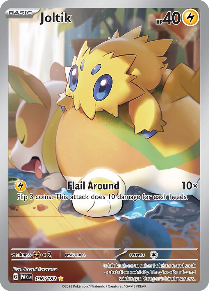 Pokémon: Joltik - 196/182 - SV04: Paradox Rift