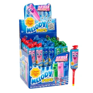 CUPA CHUPS MELODY POPS ASSORTED 0.53 OZ - VGMX