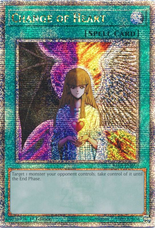 Yu-Gi-Oh!: Change of Heart (Quarter Century Secret Rare) - 25th Anniversary Rarity Collection - VGMX