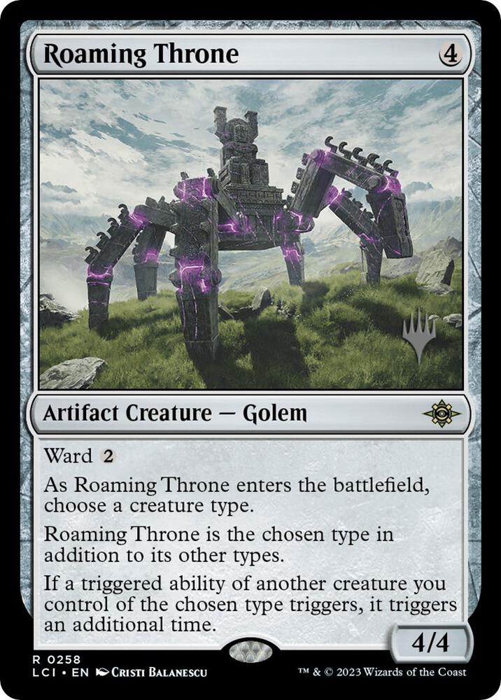 Magic: The Gathering: Roaming Throne - Promo Pack: The Lost Caverns of Ixalan - VGMX