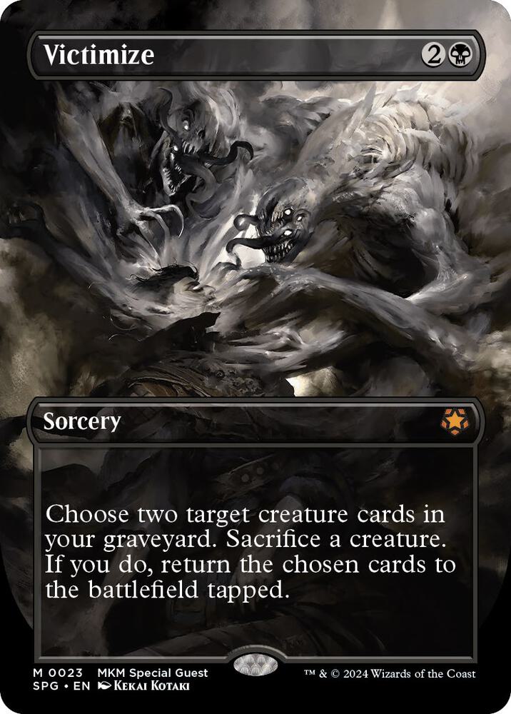 Magic: The Gathering: Victimize (Borderless) - Special Guests - VGMX