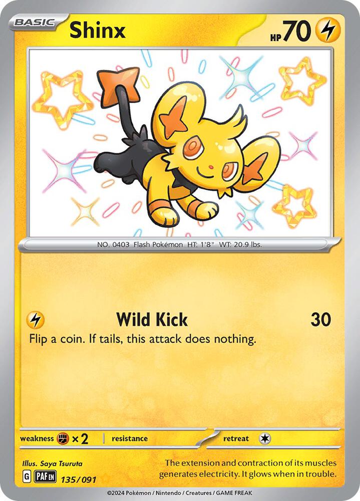 Pokémon: Shinx - SV: Paldean Fates - VGMX