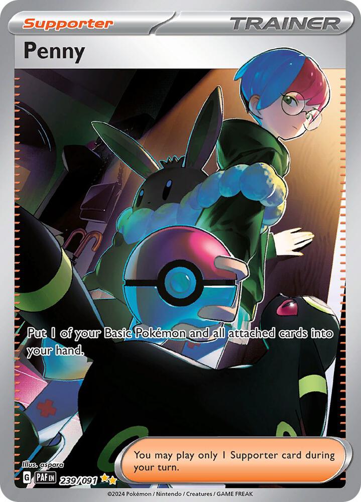 Pokemon: Penny 239/091 - Paldean Fates - VGMX