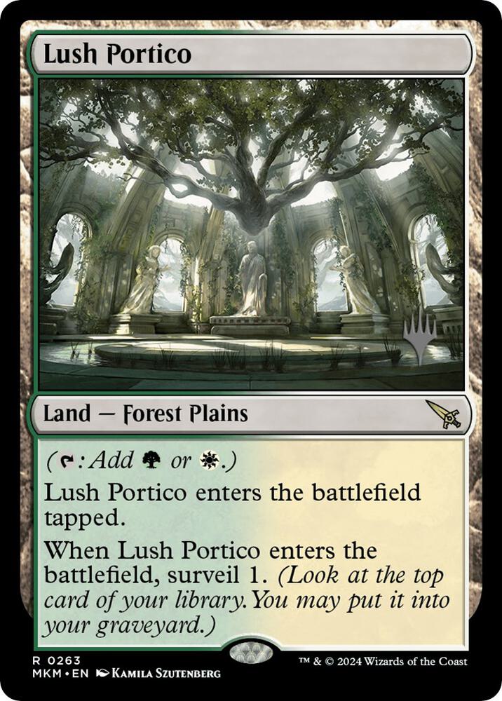 Magic: The Gathering: Lush Portico - Promo Pack: Murders at Karlov Manor