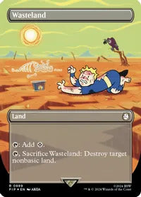 Wasteland (Borderless) (Surge Foil)