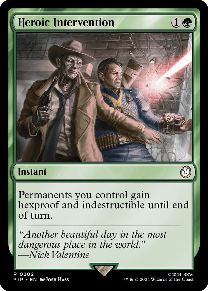 Magic: The Gathering: Heroic Intervention - Universes Beyond: Fallout - VGMX