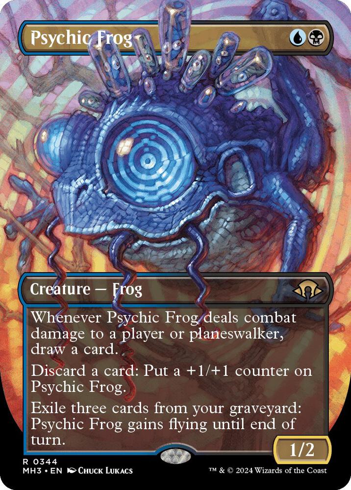 Magic: The Gathering: Psychic Frog (Borderless) - Modern Horizons 3