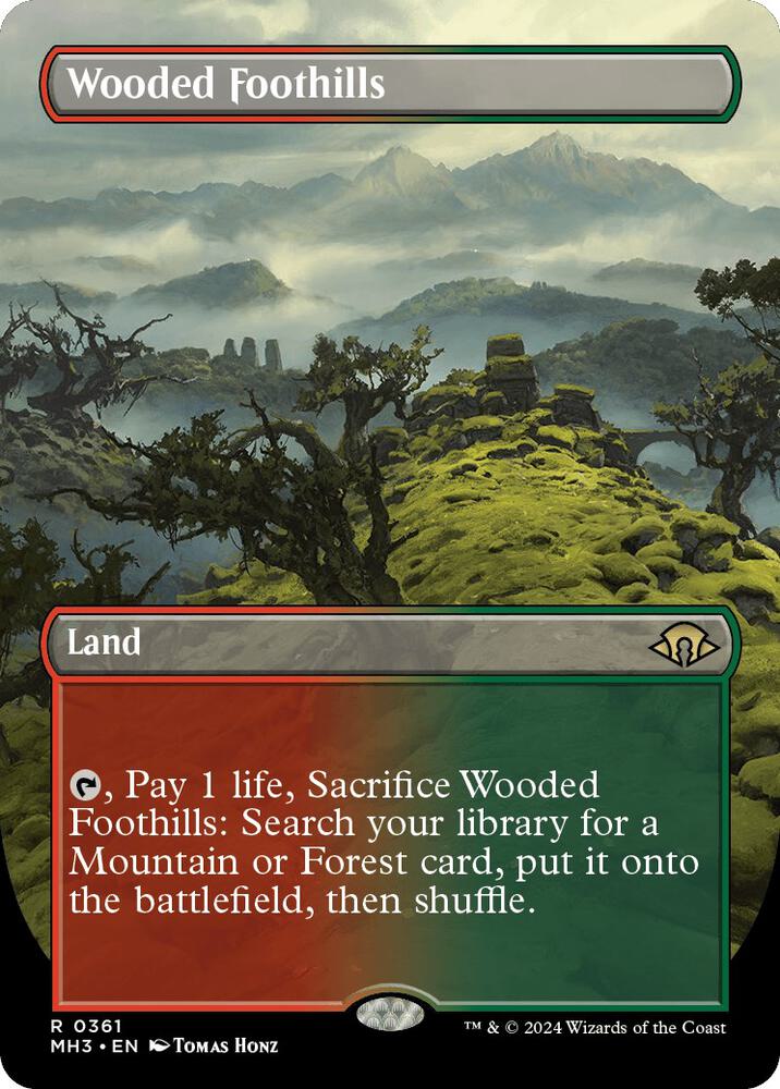 Wooded Foothills (Borderless) - Modern Horizons 3 (MH3)