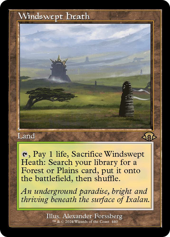 Magic: The Gathering: Windswept Heath (Retro Frame) - Modern Horizons 3