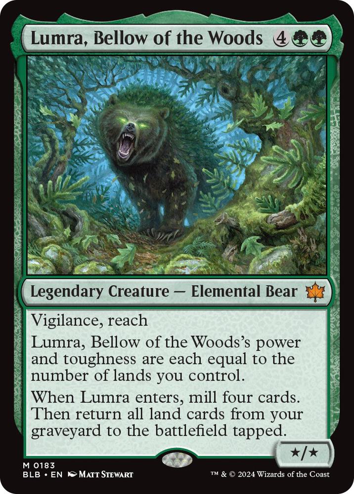 Magic: The Gathering: Lumra, Bellow of the Woods - Bloomburrow - VGMX