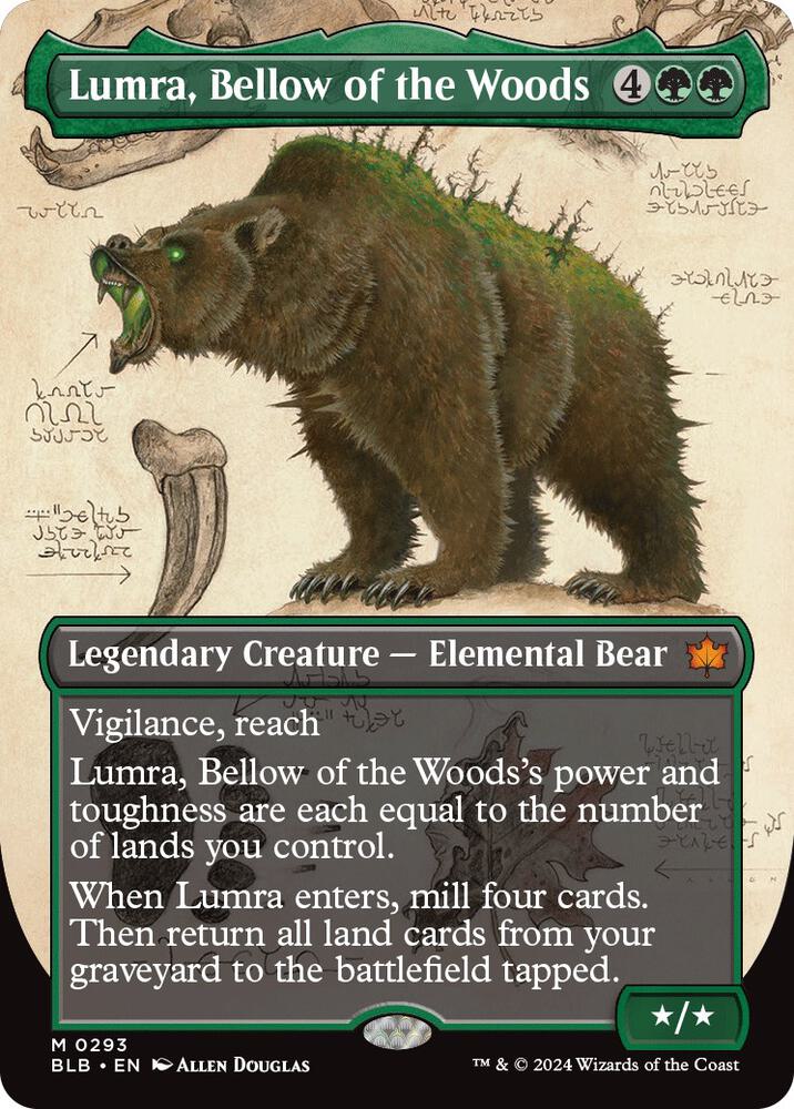 Magic: The Gathering: Lumra, Bellow of the Woods (Borderless) - Bloomurrow