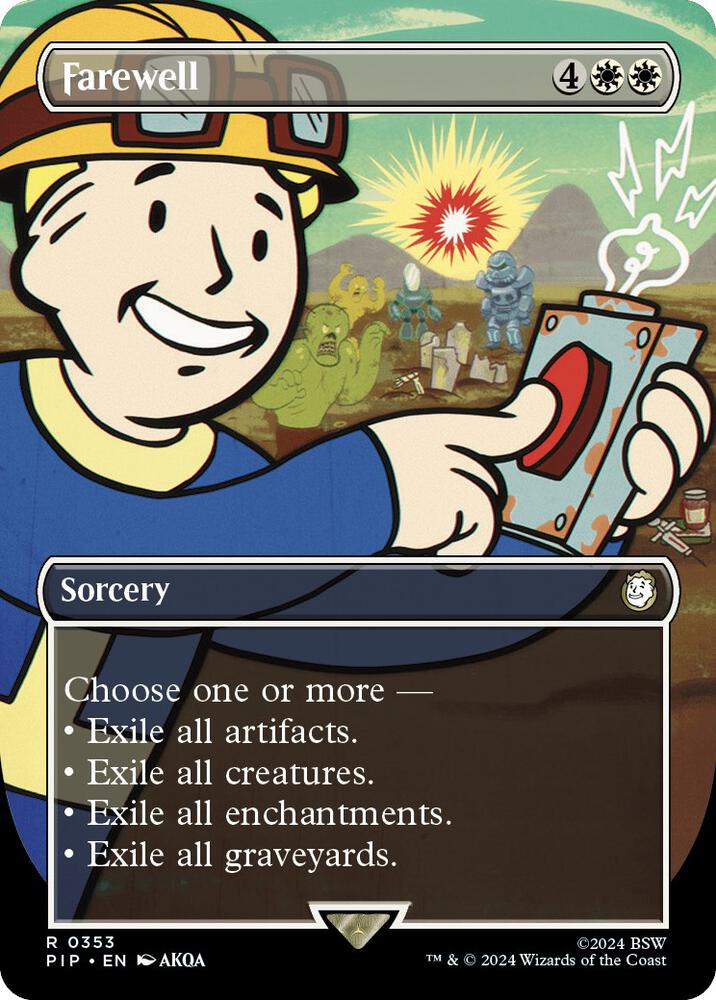 Magic: The Gathering: Farewll (Borderless) - Universes Beyond: Fallout - VGMX