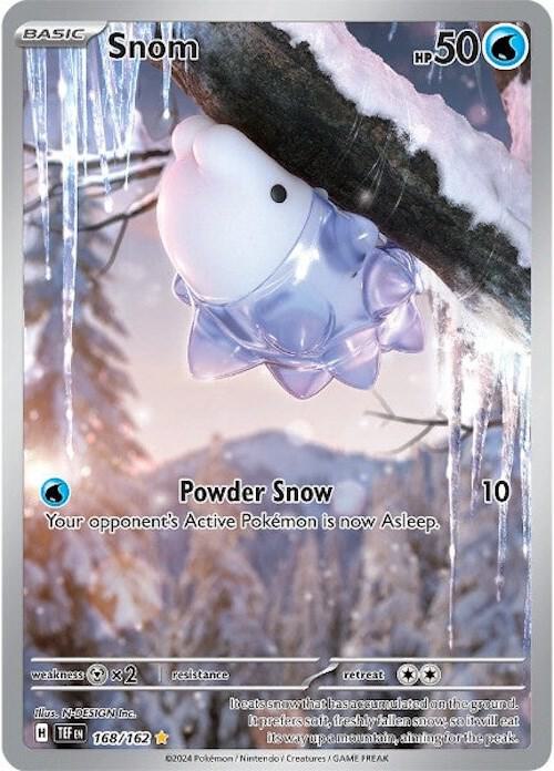 Pokémon: Snom - 168/162 - SV05: Temporal Forces - VGMX