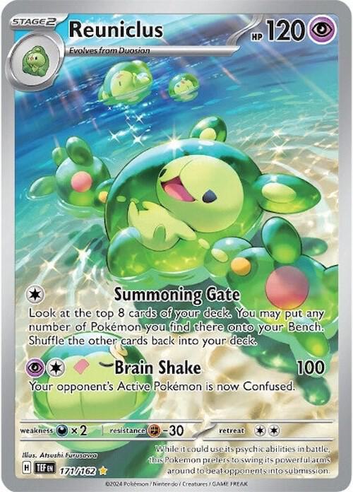 Pokemon: Reuniclus 171/162 - Temporal Forces - VGMX
