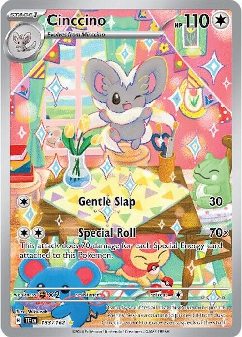 Pokemon: Cinccino 183/162 - Temporal Forces - VGMX