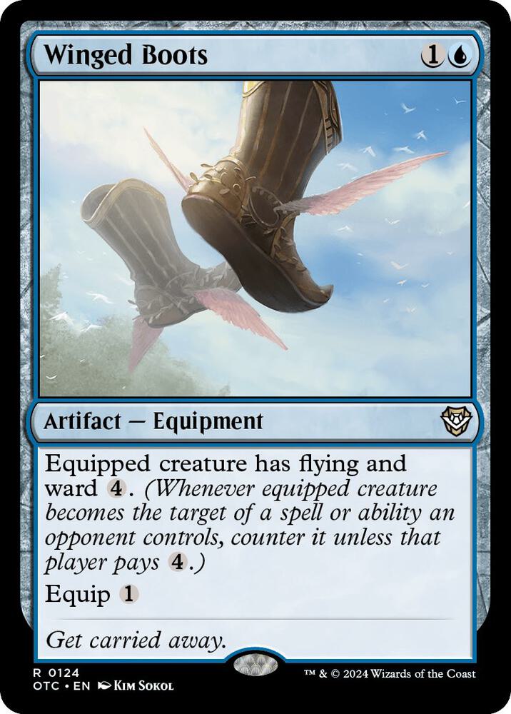 Magic: The Gathering: Winged Boots - Commander: Outlaws of Thunder Junction - VGMX