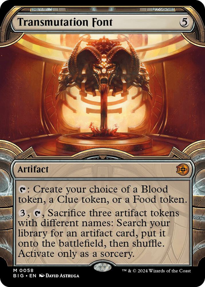 Magic: The Gathering: Transmutation Font (Showcase) - Outlaws of Thunder Junction: The Big Score - VGMX