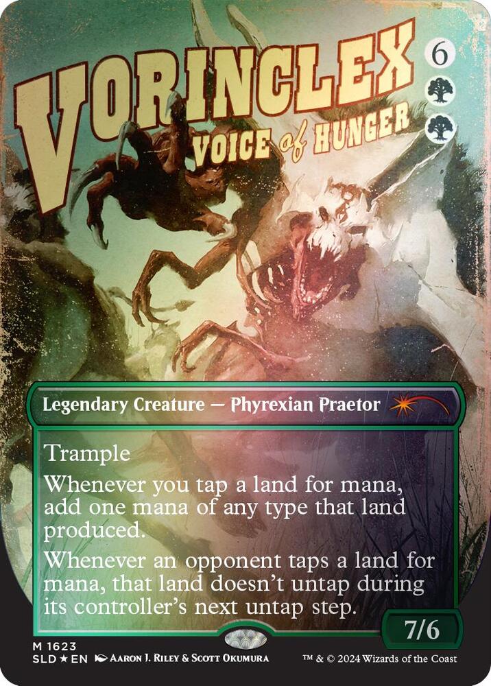 Magic: The Gathering: Vorinclex, Voice of Hunger (Rainbow Foil) - Secret Lair Drop Series - VGMX