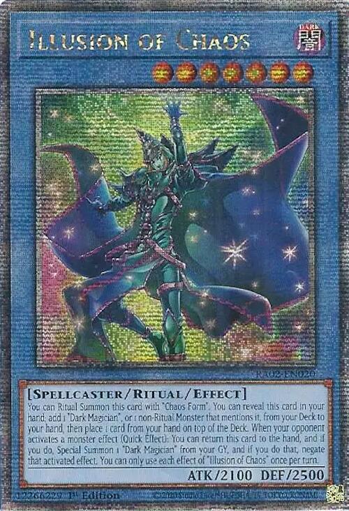 Yu-Gi-Oh!: Illusion of Chaos (Quarter Century Secret Rare) - 25th Anniversary Rarity Collection II - VGMX