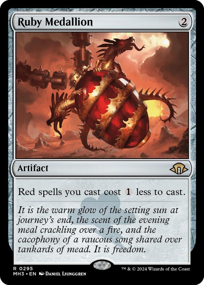 Magic: The Gathering: Ruby Medallion - Modern Horizons 3 - VGMX