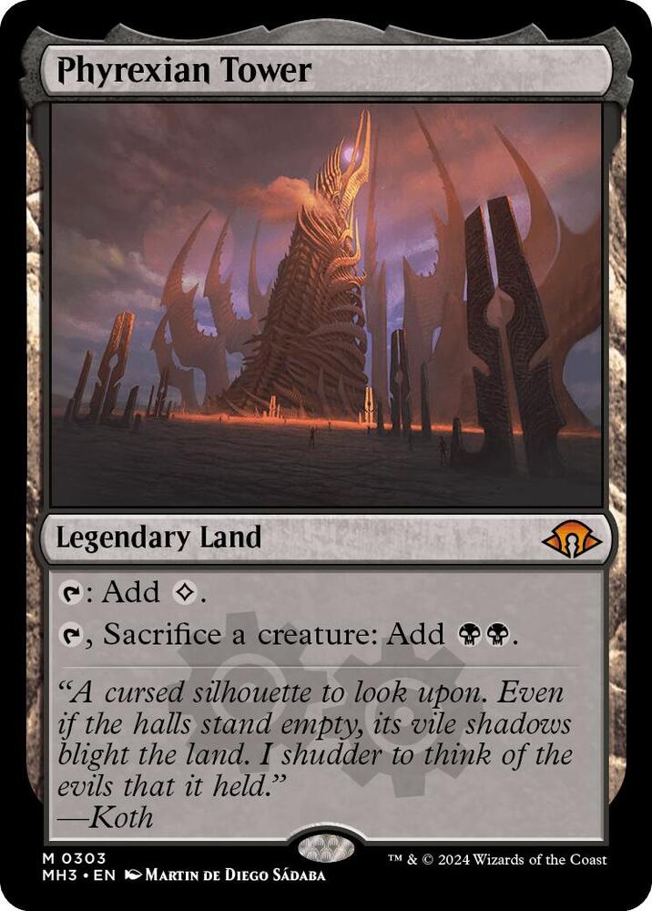Magic: The Gathering: Phyrexian Tower - Modern Horizons 3 - VGMX