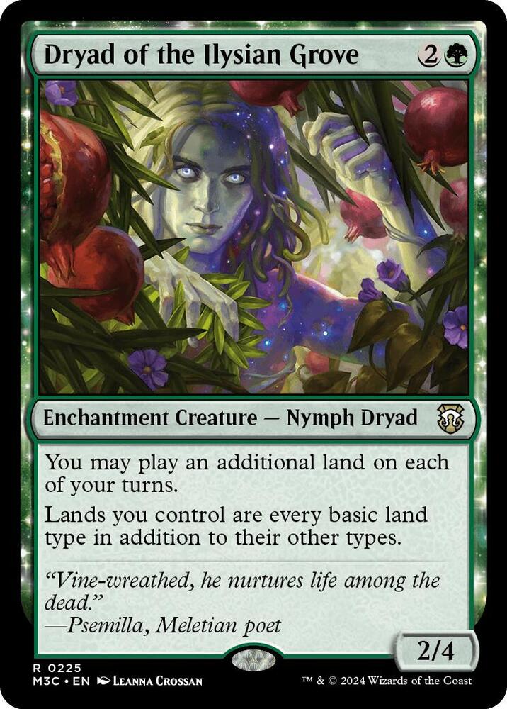 Dryad of the Ilysian Grove - Commander: Modern Horizons 3 - VGMX